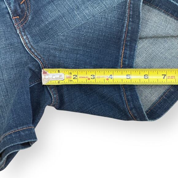 Levi’s 515 Denim Shorts Womens Size 6 Medium Wash Stretch 5" Inseam Preppy Y2K - Picture 9 of 9